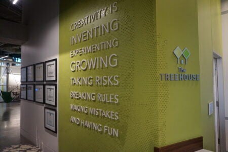 custom business interior wall signs in Houston 