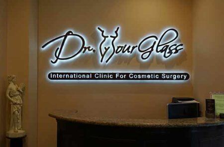 LED lit signs