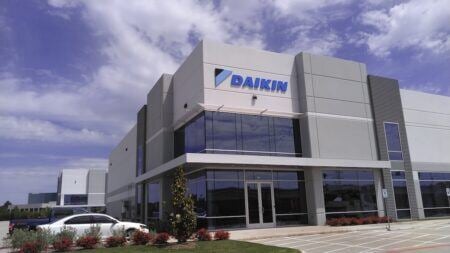 Houston channel letter signs for Daikin location