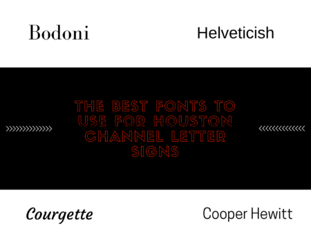Houston Channel Letter Signs - 4D Signworx