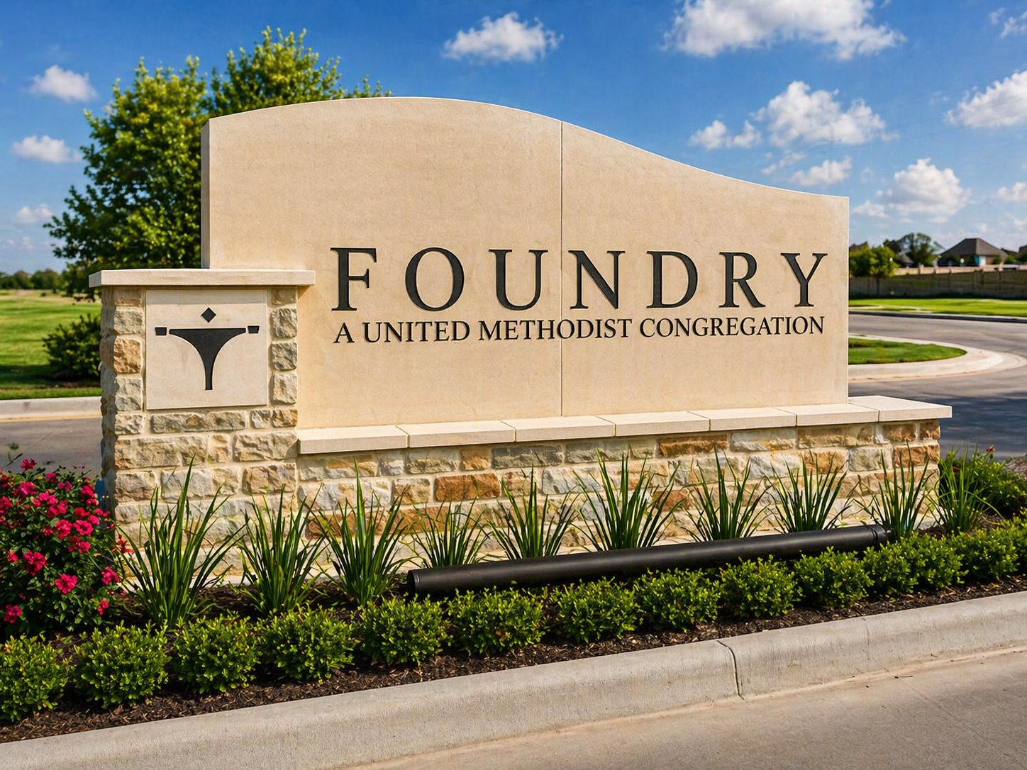 Foundry Church sign by 4D Signworx. 